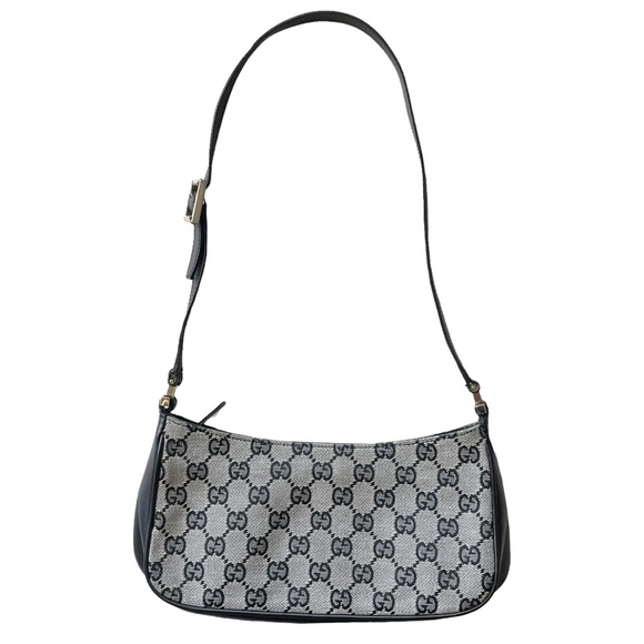 Gucci Handbags - 💥SOLD💥 GUCCI Vintage Y2K Black GG Monogram Shoulder Bag